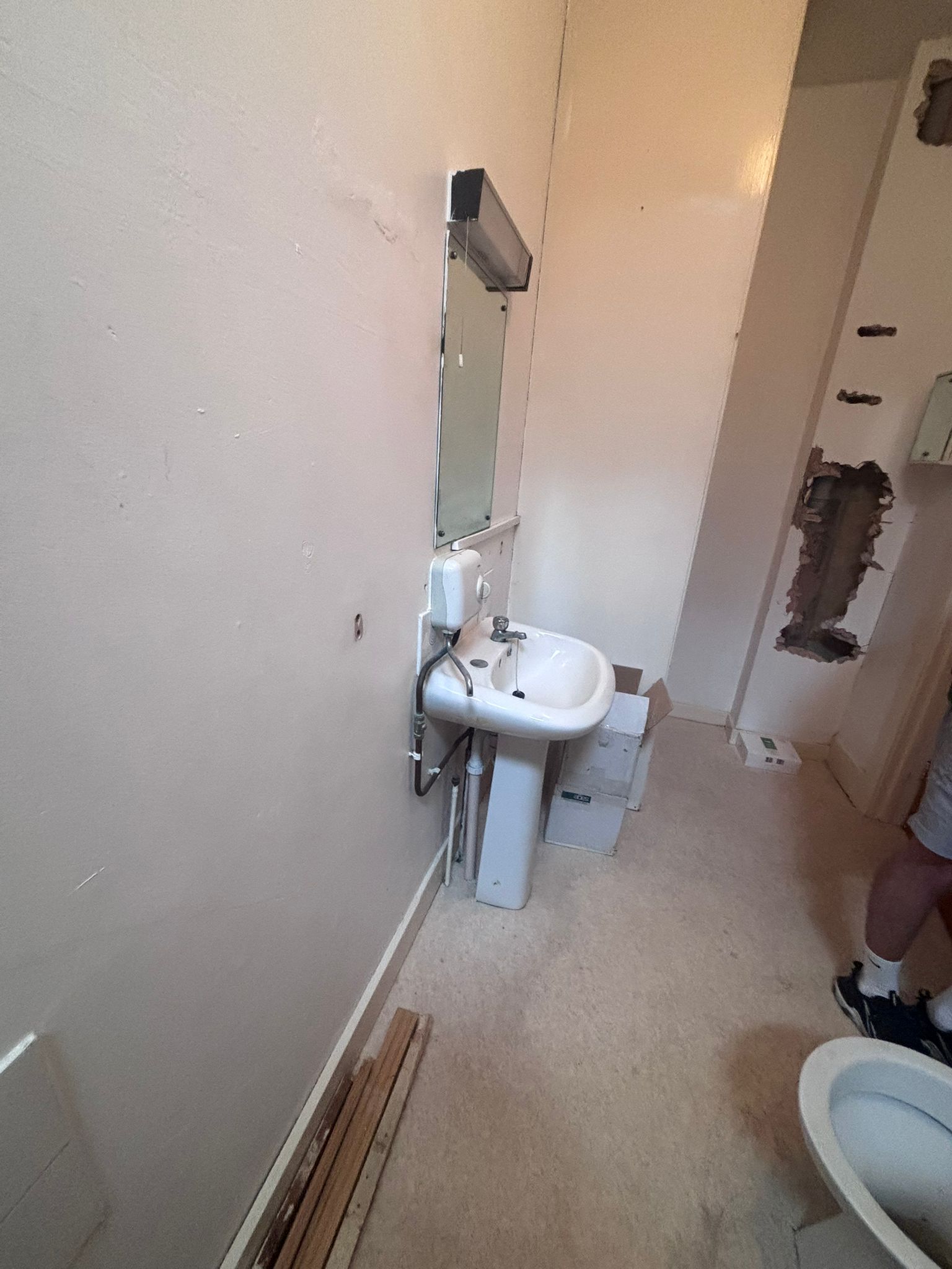 Modern bathroom installation
